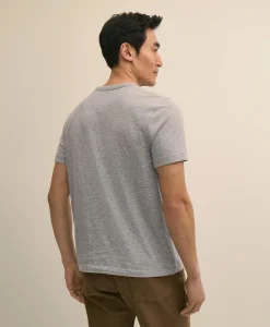 Cotton Slub Knit Brooks Brothers Graphic T-Shirt