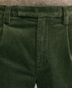 Cotton Wide-Wale Corduroy Pants