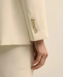 Crepe Relaxed Fit Jacket
