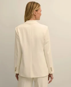 Crepe Relaxed Fit Jacket