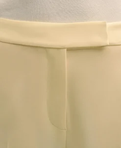 Crepe Wide-Leg Pants
