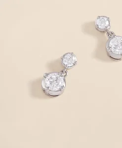 0.5 CT. Lab-Grown Diamond 14k Gold Drop Earrings