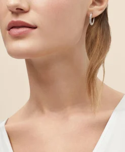0.5 CT. Lab-Grown Diamond 14k Gold Hoop Earrings