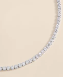 1 CT. Lab-Grown Diamond 14k Gold Link Bracelet