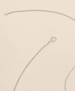 1 CT. Lab-Grown Diamond 14k White Gold Heart Pendant Necklace