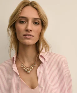 Cubic Zirconia Drop Necklace