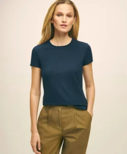 Elevated Cotton Modal Pique T-Shirt