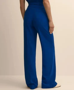 Fine Crepe Wide-Leg Pant