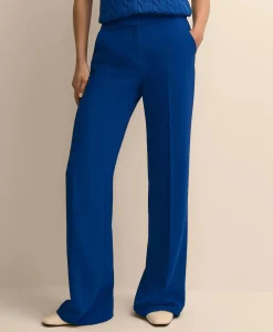 Fine Crepe Wide-Leg Pant