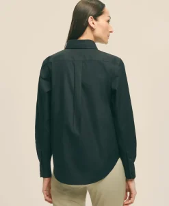Fitted Non-Iron Stretch Supima® Cotton Dress Shirt