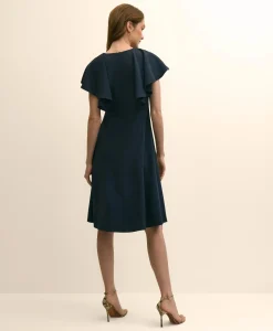 Flutter-Sleeve Dress