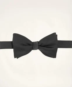 Formal Butterfly Pre-Tied Satin Bow Tie
