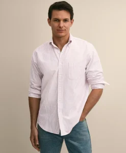 Friday Oxford Shirt, Candy Striped