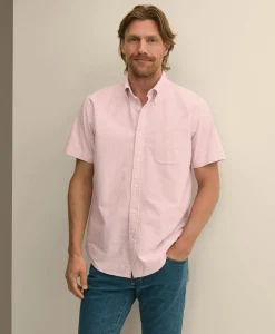 Friday Shirt, Oxford Candy Stripe, Short Sleeve