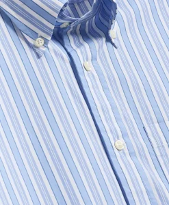 Friday Shirt, Short-Sleeve Poplin Stripe