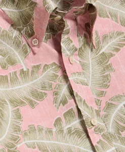 Friday Shirt, Short-Sleeve Poplin Palm Leaf