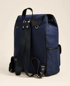 Ghurka Blazer No. 278 Leather & Cotton Twill Backpack