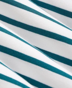 Golden Fleece® Stretch Supima® Cotton Short-Sleeve Striped Polo