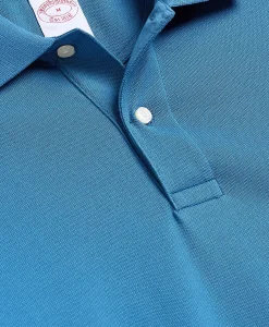 Golden Fleece® Stretch Supima® Long-Sleeve Polo Shirt