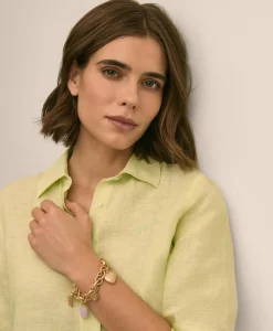 Gold-Tone Charm Bracelet