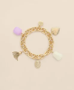 Gold-Tone Charm Bracelet