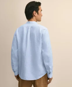Irish Linen Popover Shirt