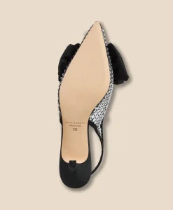 Jack Rogers Debra Jeweled Kitten Heel Slingbacks