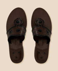 Jack Rogers Jacks Leather Flat Sandal