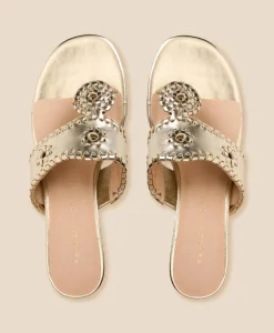 Jack Rogers Kitten-Heel Sandals