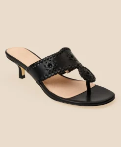 Jack Rogers Kitten-Heel Sandals
