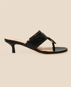 Jack Rogers Kitten-Heel Sandals