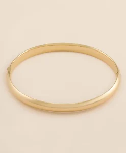 14k Gold Bangle Bracelet