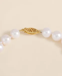 14k Gold Pearl Bracelet