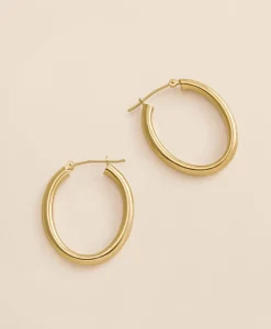 14k Gold Small Hoop Earrings
