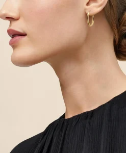 14k Gold Small Hoop Earrings