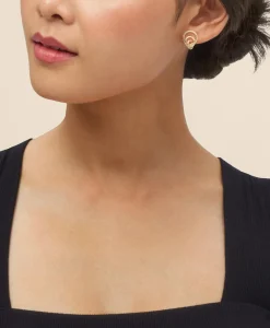 14k Gold Triple Hoop Earrings