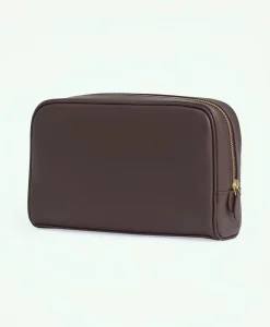 Large Leather Dopp Kit