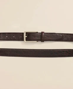 Leather Embossed Belt