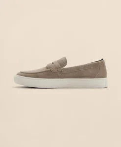 Leather Slip-On Loafers