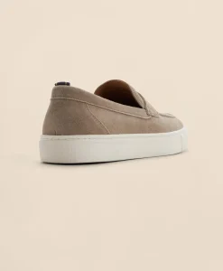 Leather Slip-On Loafers