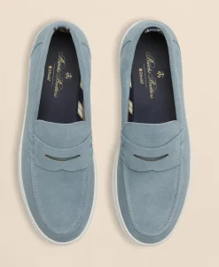 Leather Slip-On Loafers