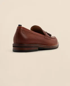 Leather Tassel Loafers