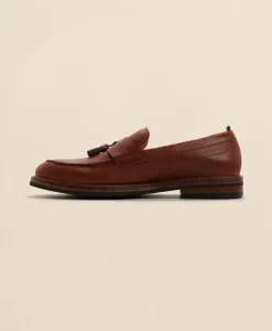 Leather Tassel Loafers