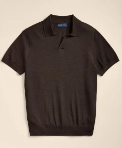 Lightweight Luxe All-Season Sweater, Johnny Collar
