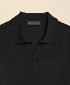 Lightweight Luxe All-Season Sweater, Johnny Collar