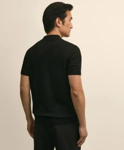Lightweight Luxe All-Season Sweater, Johnny Collar