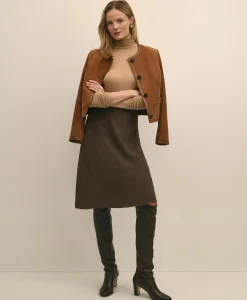 Lightweight Modal Cashmere Turtleneck