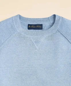Linen-Cotton-Cashmere Sweatshirt Sweater