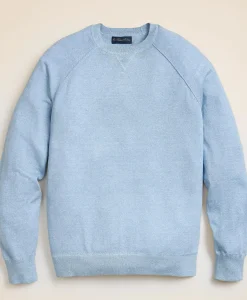 Linen-Cotton-Cashmere Sweatshirt Sweater