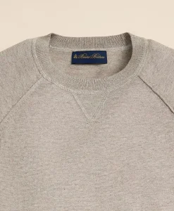 Linen-Cotton-Cashmere Sweatshirt Sweater